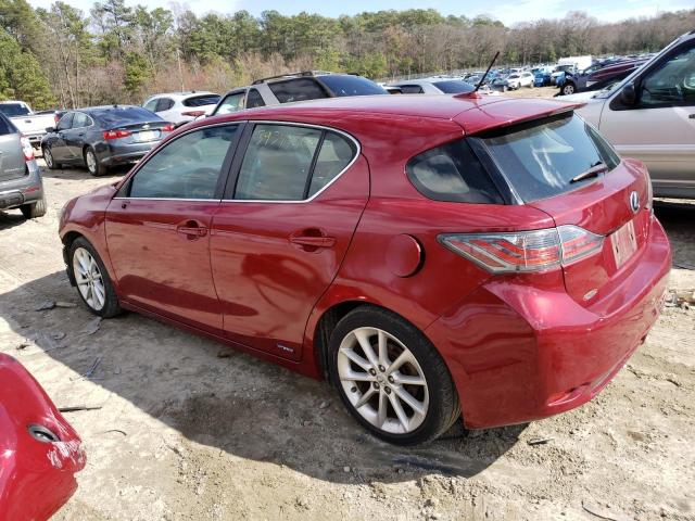 Photo 2 from auction – 2011 LEXUS CT 200 with VIN JTHKD5BH4B2005687