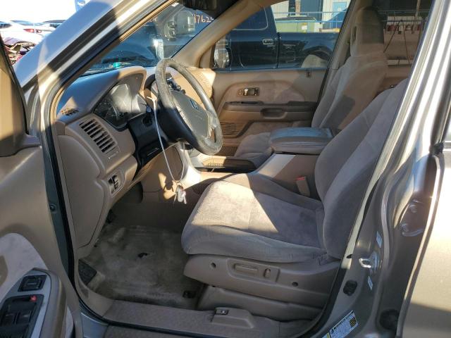 Photo 7 from auction – 2005 HONDA PILOT EX with VIN 2HKYF184X5H513748