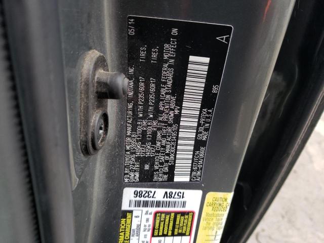 Photo 14 from auction – 2014 TOYOTA SIENNA LE with VIN 5TDKK3DC2ES495105