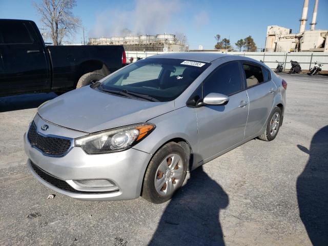 KIA FORTE LX 2015 with VIN KNAFK4A68F5283190 - Photo from auction