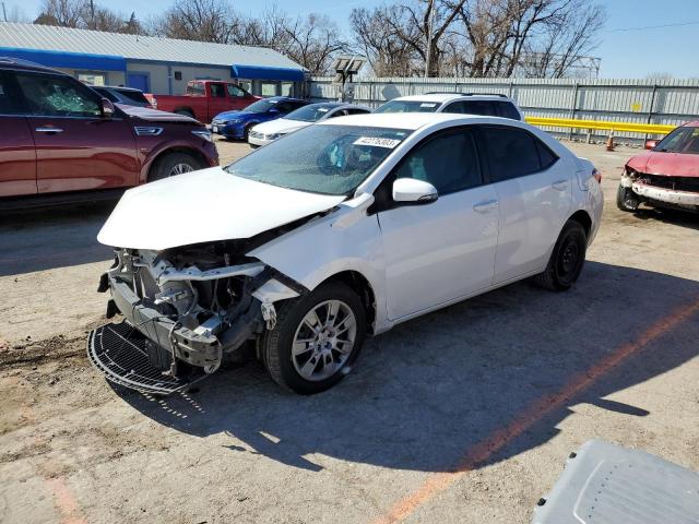 TOYOTA COROLLA L 2014 with VIN 5YFBURHE0EP102428 - Photo from auction
