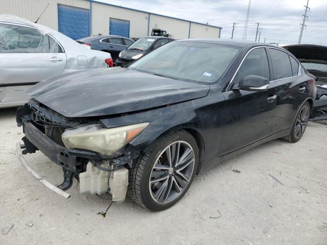 INFINITI Q50 BASE 2014 with VIN JN1BV7AP6EM689415 - Photo from auction