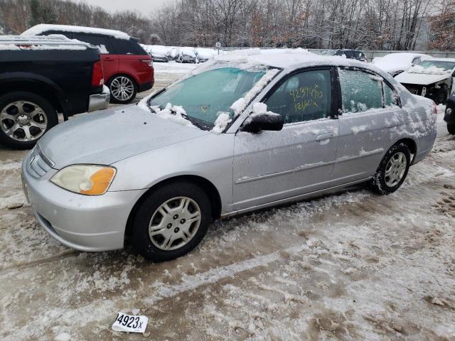 HONDA CIVIC LX 2002 with VIN 2HGES15552H558940 - Photo from auction