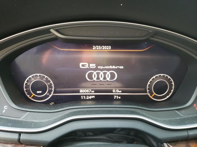 Photo 9 from auction – 2018 AUDI Q5 PREMIUM with VIN WA1ANAFYXJ2006672
