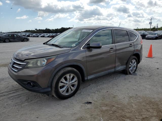 HONDA CR-V EX 2014 with VIN 2HKRM3H50EH530959 - Photo from auction