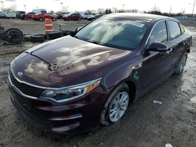 KIA OPTIMA LX 2016 with VIN 5XXGT4L39GG099445 - Photo from auction