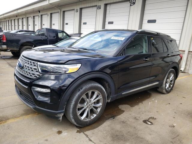 FORD EXPLORER L 2021 with VIN 1FMSK7FH0MGB07163 - Photo from auction