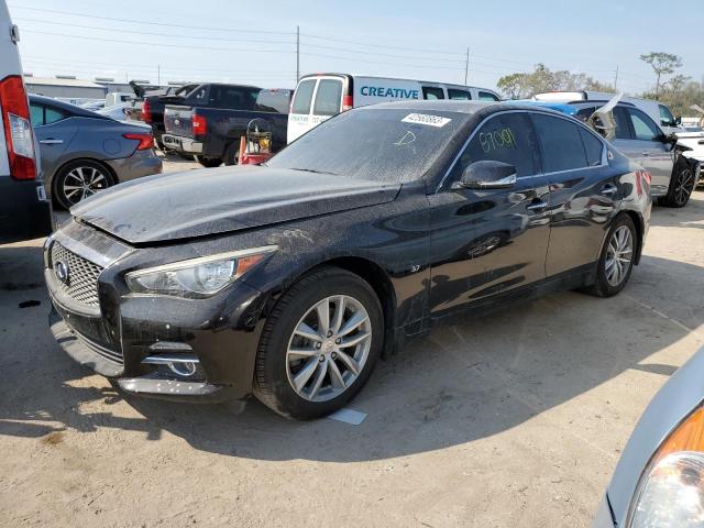 INFINITI Q50 BASE 2015 with VIN JN1BV7AR1FM404882 - Photo from auction