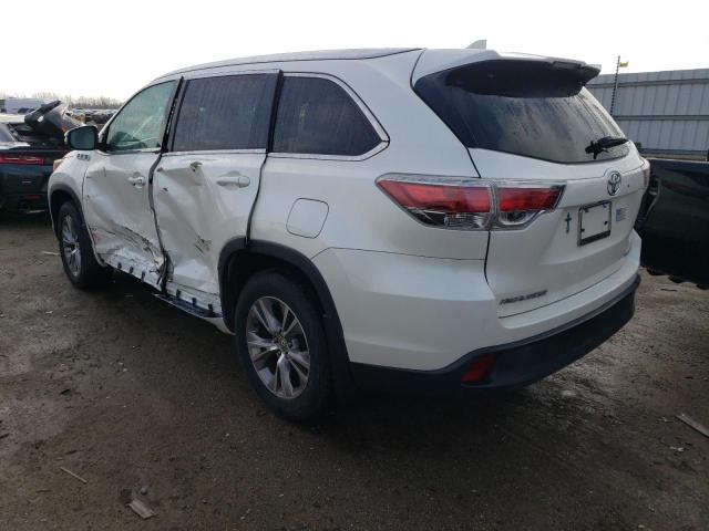 Photo 2 from auction – 2014 TOYOTA HIGHLANDER with VIN 5TDJKRFH8ES013129