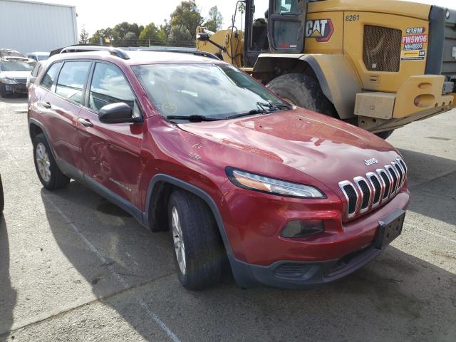 Photo 4 from auction – 2016 JEEP CHEROKEE S with VIN 1C4PJLAB2GW125831