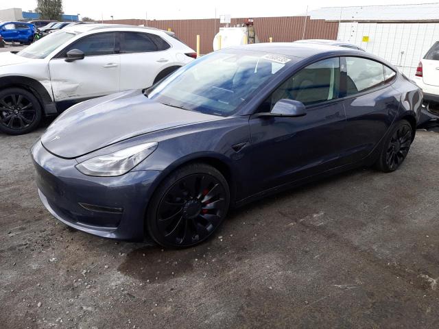 TESLA MODEL 3 2022 with VIN 5YJ3E1EC7NF196339 - Photo from auction