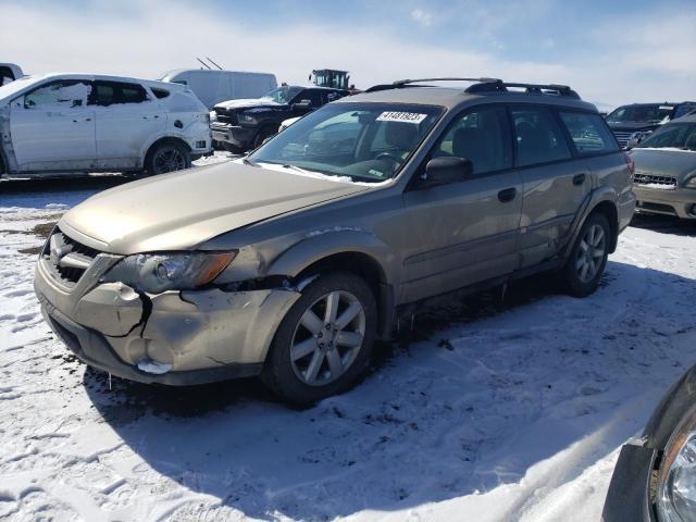 SUBARU OUTBACK 2. 2008 with VIN 4S4BP61C187343155 - Photo from auction