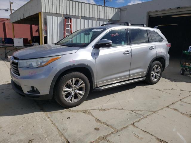 TOYOTA HIGHLANDER 2016 with VIN 5TDZKRFH0GS186665 - Photo from auction