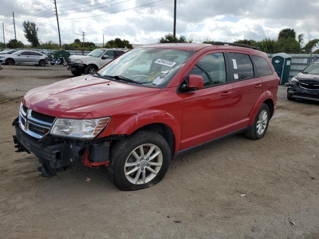 DODGE JOURNEY SX 2016 with VIN 3C4PDCBG4GT145618 - Photo from auction