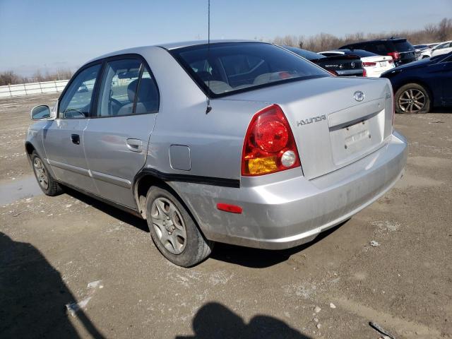 Photo 2 from auction – 2003 HYUNDAI ACCENT GL with VIN KMHCG45C73U491663