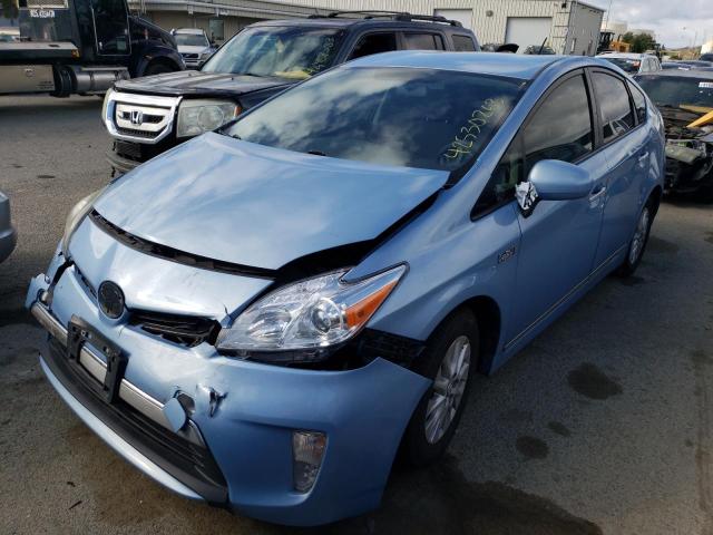 TOYOTA PRIUS PLUG 2012 with VIN JTDKN3DP4C3008172 - Photo from auction