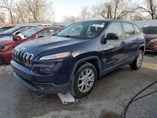 JEEP CHEROKEE S 2016 with VIN 1C4PJLAB9GW302939 - Photo from auction