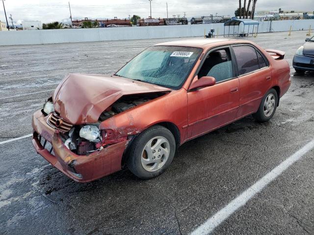 TOYOTA COROLLA CE 2001 with VIN 1NXBR12E51Z507348 - Photo from auction