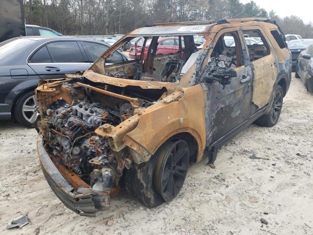 FORD EXPLORER S 2014 with VIN 1FM5K8GT3EGA59343 - Photo from auction