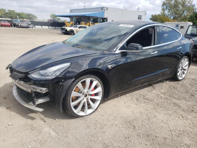 TESLA MODEL 3 2018 with VIN 5YJ3E1EB8JF170821 - Photo from auction