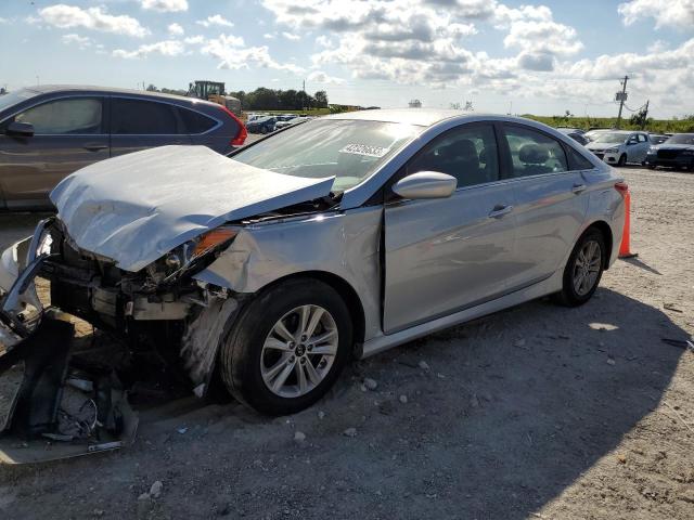 HYUNDAI SONATA GLS 2014 with VIN 5NPEB4AC9EH899564 - Photo from auction
