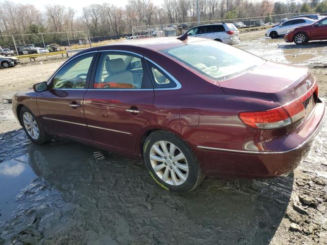 Photo 2 from auction – 2009 HYUNDAI AZERA GLS with VIN KMHFC46D69A352019