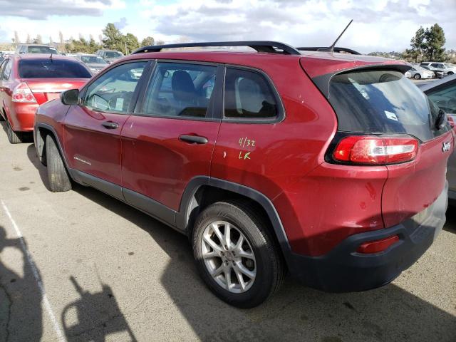 Photo 2 from auction – 2016 JEEP CHEROKEE S with VIN 1C4PJLAB2GW125831