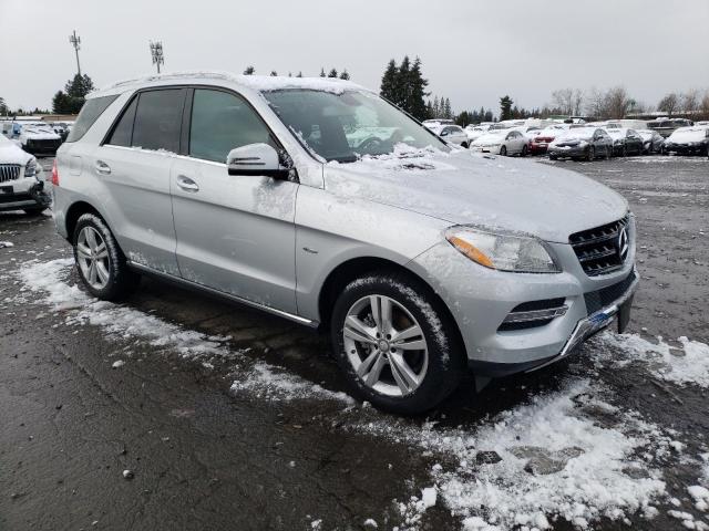 Photo 4 from auction – 2012 MERCEDES-BENZ ML 350 BLU with VIN 4JGDA2EB9CA096841