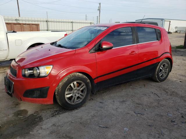 CHEVROLET SONIC LT 2013 with VIN 1G1JC6SHXD4140937 - Photo from auction