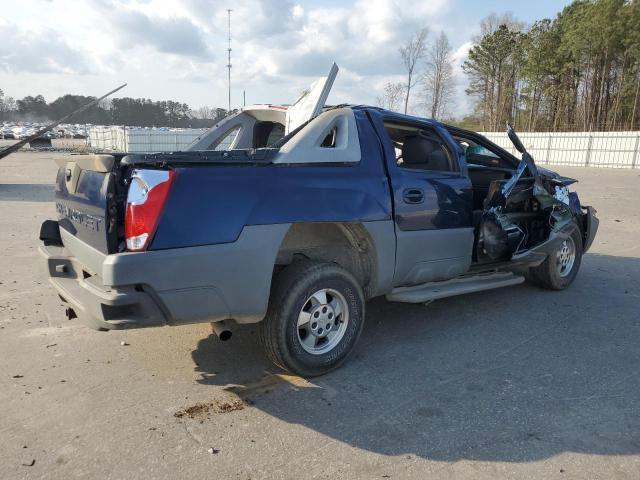 Photo 3 from auction – 2002 CHEVROLET AVALANCHE with VIN 3GNEC13T82G290034
