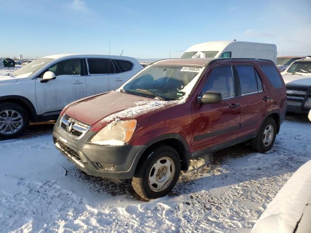 Photo 1 from auction – 2002 HONDA CR-V LX with VIN JHLRD78552C004733