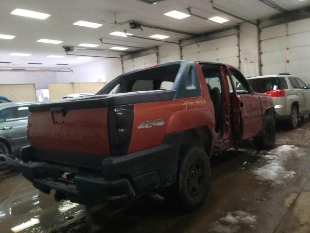 Photo 3 from auction – 2003 CHEVROLET AVALANCHE with VIN 3GNEK13T53G256296