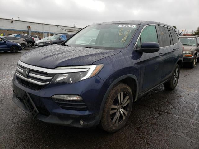 HONDA PILOT EXL 2017 with VIN 5FNYF6H6XHB015146 - Photo from auction