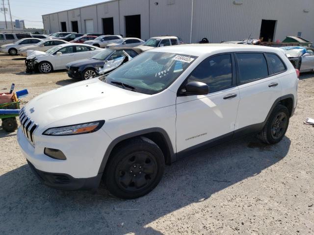 Photo 1 from auction – 2016 JEEP CHEROKEE S with VIN 1C4PJLAB0GW351575