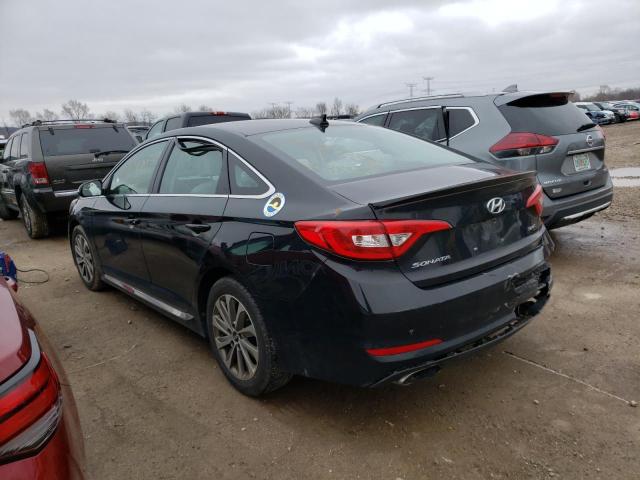 Photo 2 from auction – 2016 HYUNDAI SONATA SPO with VIN 5NPE34AF0GH432849