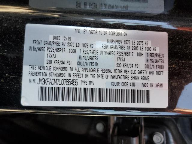 Photo 14 from auction – 2020 MAZDA CX-5 TOURI with VIN JM3KFACM7L0765455