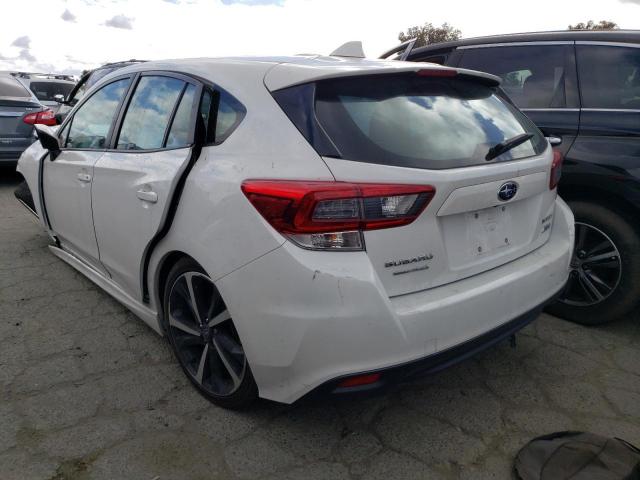 Photo 2 from auction – 2020 SUBARU IMPREZA SP with VIN 4S3GTAM69L3733659