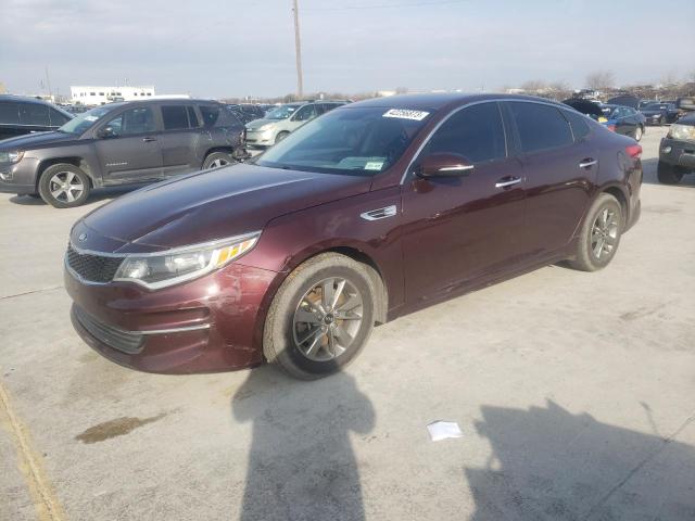 KIA OPTIMA LX 2016 with VIN 5XXGT4L19GG103654 - Photo from auction