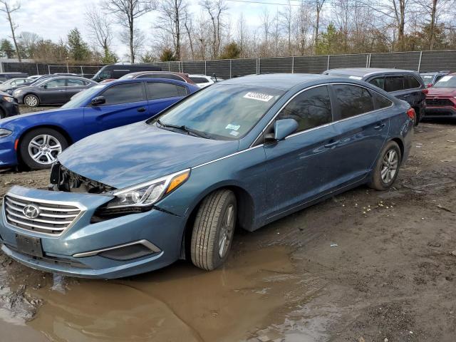 HYUNDAI SONATA SE 2017 with VIN 5NPE24AF5HH479606 - Photo from auction