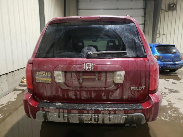 Photo 6 from auction – 2005 HONDA PILOT EXL with VIN 2HKYF18655H506241