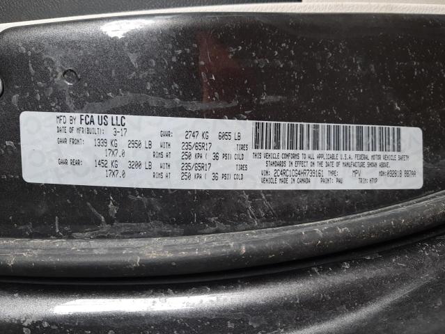 Photo 14 from auction – 2017 CHRYSLER PACIFICA L with VIN 2C4RC1CG4HR739161