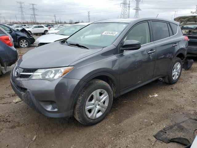 TOYOTA RAV4 LE 2015 with VIN JTMBFREV0FJ048343 - Photo from auction