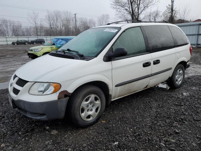 DODGE CARAVAN SE 2002 with VIN 1B4GP25392B632167 - Photo from auction