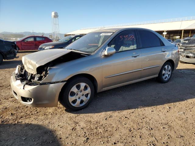 KIA SPECTRA EX 2007 with VIN KNAFE122475463558 - Photo from auction