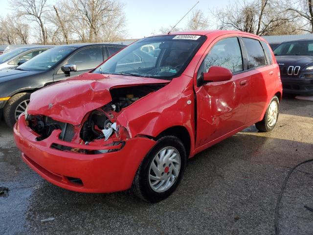 CHEVROLET AVEO BASE 2007 with VIN KL1TD66637B745525 - Photo from auction