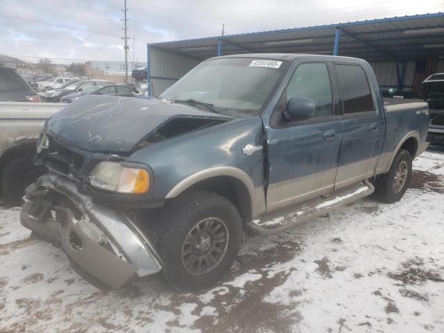 FORD F150 SUPER 2001 with VIN 1FTRW08L21KC08472 - Photo from auction