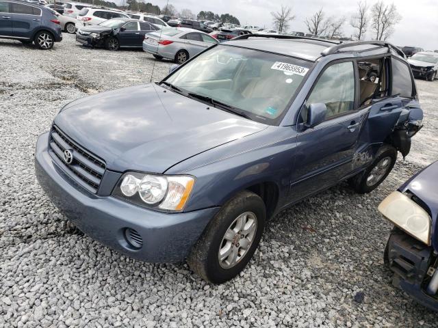 TOYOTA HIGHLANDER 2003 with VIN JTEGF21A230093037 - Photo from auction
