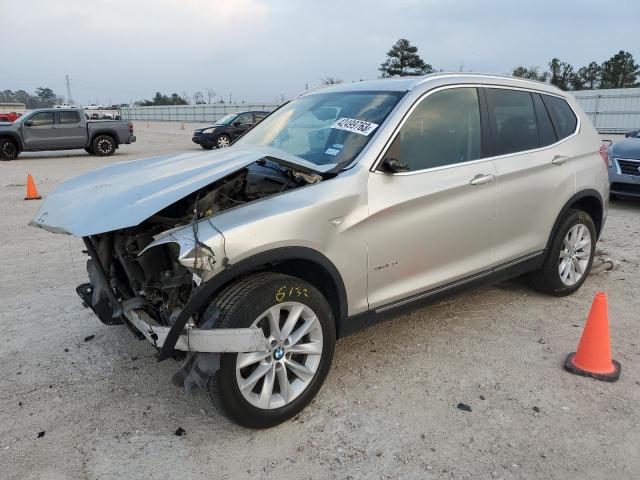 BMW X3 2014 with VIN 5UXWX9C51E0D27453 - Photo from auction