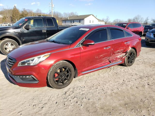 HYUNDAI SONATA SPO 2016 with VIN 5NPE34AF0GH373799 - Photo from auction