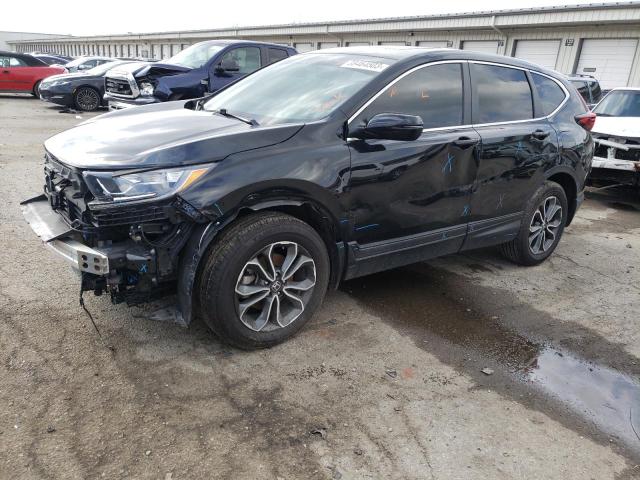 HONDA CR-V EX 2021 with VIN 5J6RW2H57ML005583 - Photo from auction